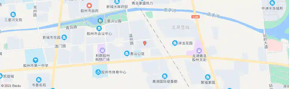 青岛澳门花园_公交站地图_青岛公交_妙搜公交查询2025