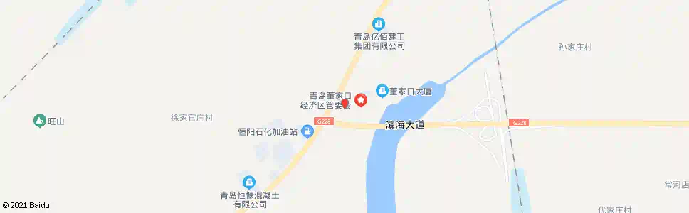 青岛董家口管委站_公交站地图_青岛公交_妙搜公交查询2025