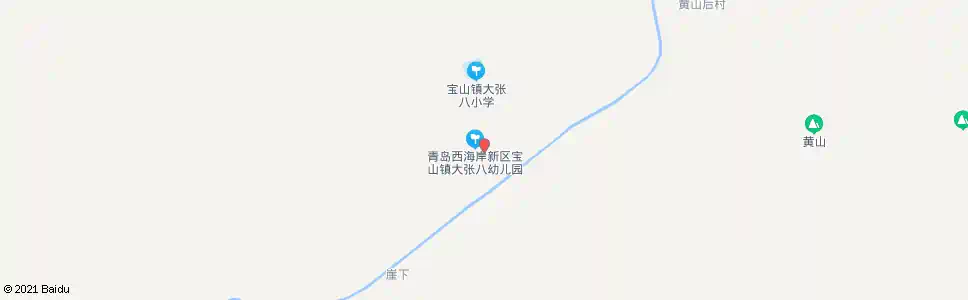 青岛大张八村_公交站地图_青岛公交_妙搜公交查询2025