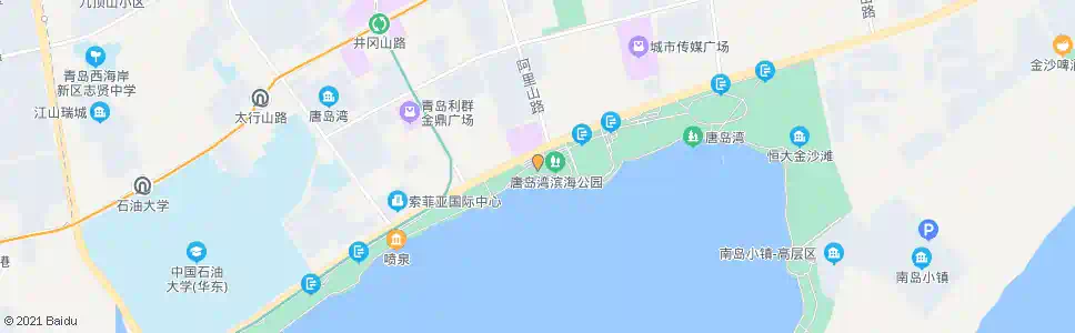 青岛公共艺术园_公交站地图_青岛公交_妙搜公交查询2025