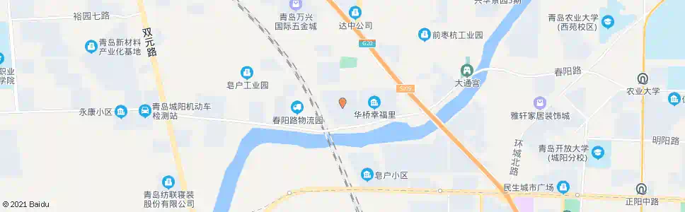 青岛华侨社区_公交站地图_青岛公交_妙搜公交查询2025