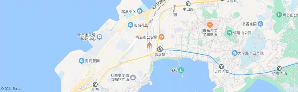 青岛廒上_公交站地图_青岛公交_妙搜公交查询2025