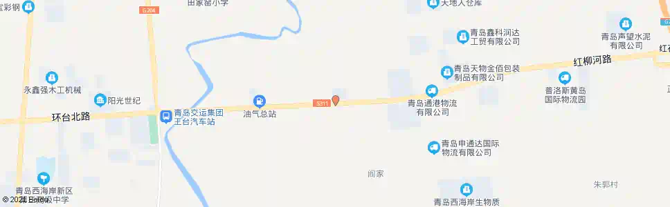 青岛石梁唐_公交站地图_青岛公交_妙搜公交查询2025