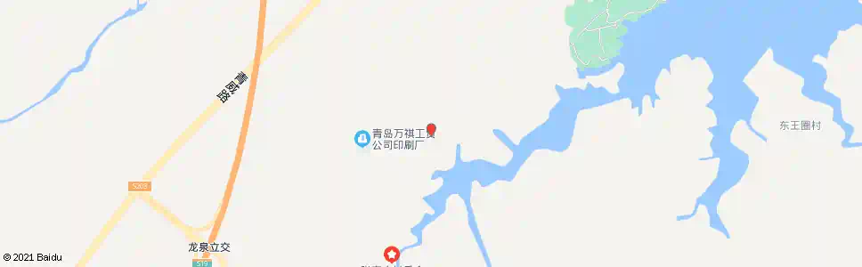 青岛后蒲渠店_公交站地图_青岛公交_妙搜公交查询2025