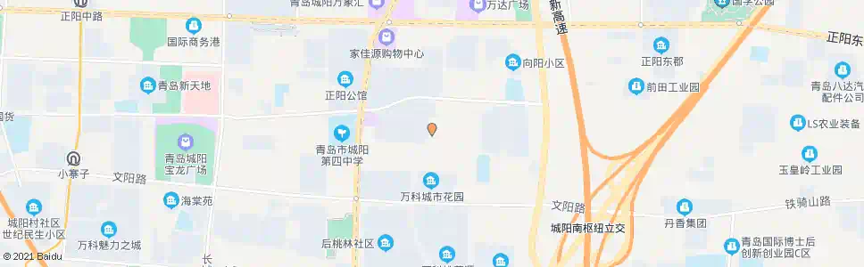 青岛大北曲前社区_公交站地图_青岛公交_妙搜公交查询2025