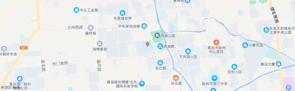 青岛胶州七中_公交站地图_青岛公交_妙搜公交查询2025