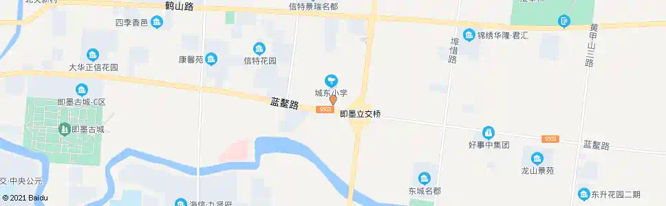 青岛留村立交桥_公交站地图_青岛公交_妙搜公交查询2025