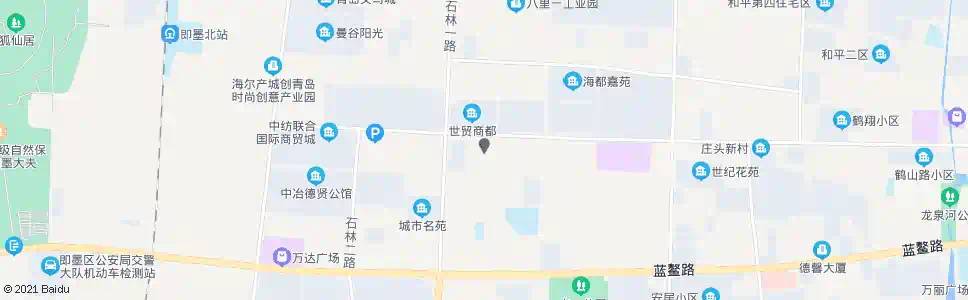 青岛世茂商都_公交站地图_青岛公交_妙搜公交查询2025