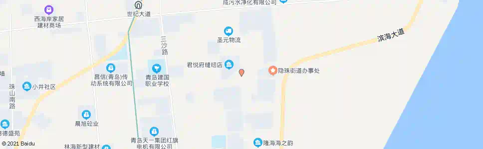 青岛海滨八路_公交站地图_青岛公交_妙搜公交查询2025