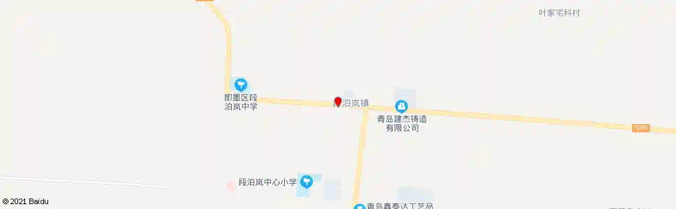 青岛段泊岚_公交站地图_青岛公交_妙搜公交查询2025