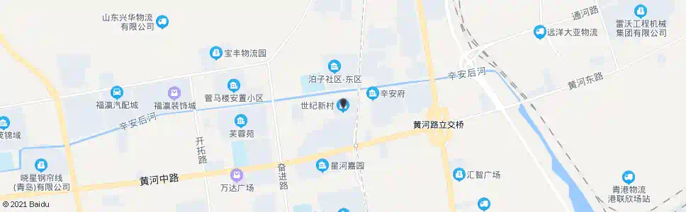 青岛世纪新村_公交站地图_青岛公交_妙搜公交查询2025