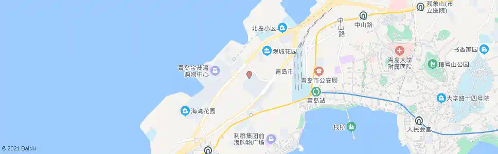 青岛第五人民医院_公交站地图_青岛公交_妙搜公交查询2025