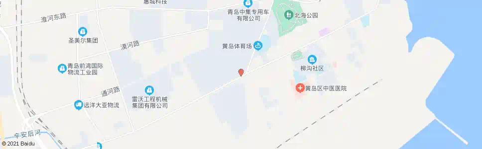青岛中集集装箱公司_公交站地图_青岛公交_妙搜公交查询2025