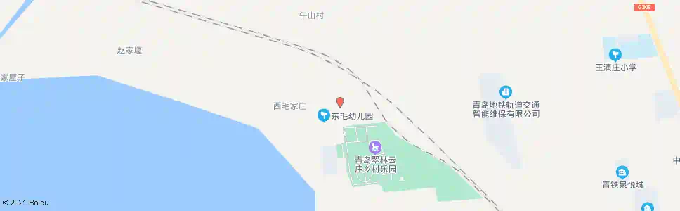 青岛东毛家庄_公交站地图_青岛公交_妙搜公交查询2025