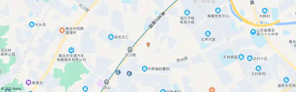 青岛金盛苑_公交站地图_青岛公交_妙搜公交查询2025