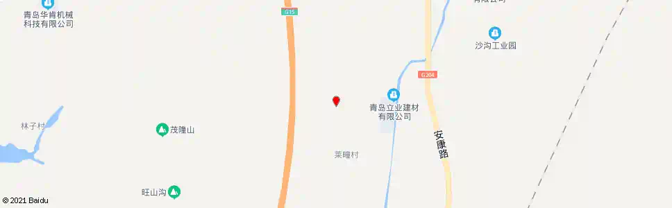 青岛莱疃_公交站地图_青岛公交_妙搜公交查询2025