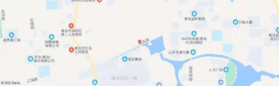 青岛河东路和融路_公交站地图_青岛公交_妙搜公交查询2025