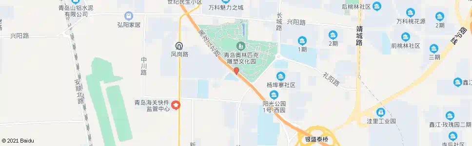 青岛杨埠寨_公交站地图_青岛公交_妙搜公交查询2025