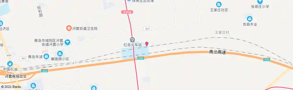 青岛红岛路_公交站地图_青岛公交_妙搜公交查询2025