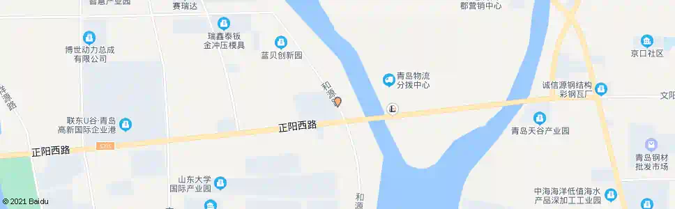 青岛和源路正阳西路_公交站地图_青岛公交_妙搜公交查询2025