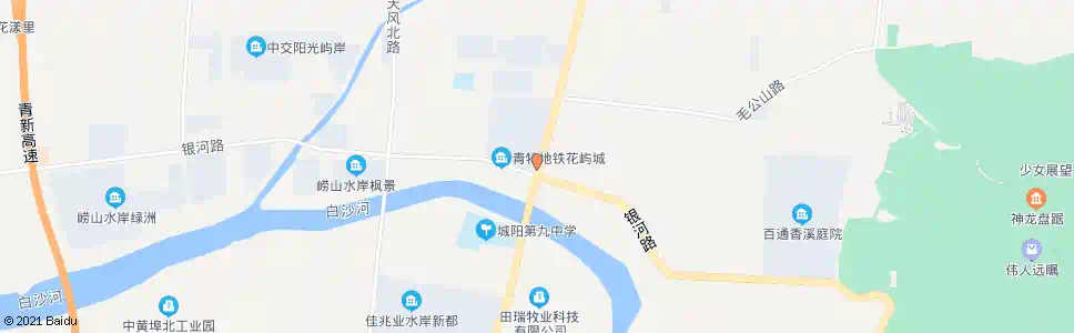 青岛白沙河_公交站地图_青岛公交_妙搜公交查询2025
