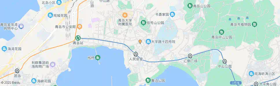 青岛龙江路_公交站地图_青岛公交_妙搜公交查询2025