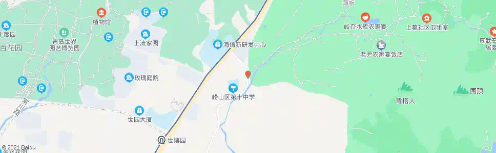 青岛峪夼_公交站地图_青岛公交_妙搜公交查询2025