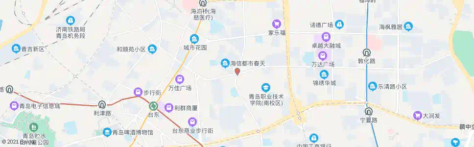 青岛镇江路_公交站地图_青岛公交_妙搜公交查询2025