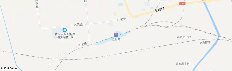 青岛蓝村站_公交站地图_青岛公交_妙搜公交查询2025