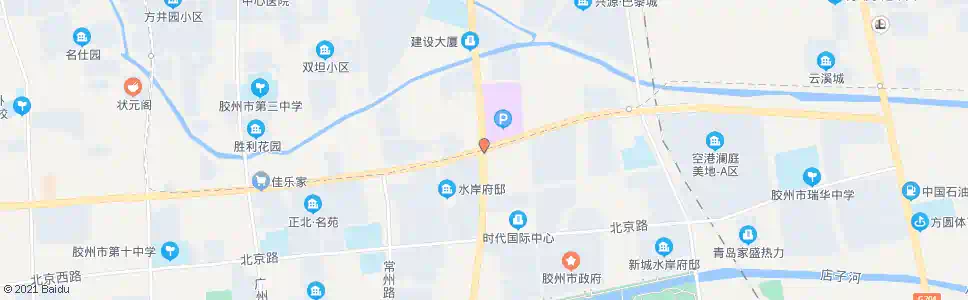 青岛福州路南站_公交站地图_青岛公交_妙搜公交查询2025