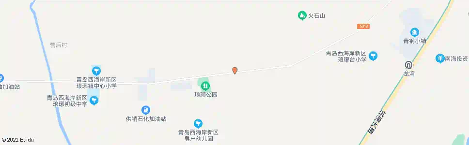青岛卧龙村_公交站地图_青岛公交_妙搜公交查询2025
