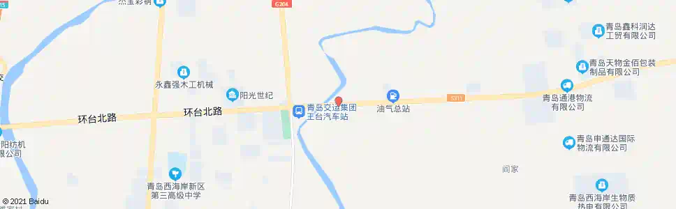 青岛石梁杨_公交站地图_青岛公交_妙搜公交查询2025