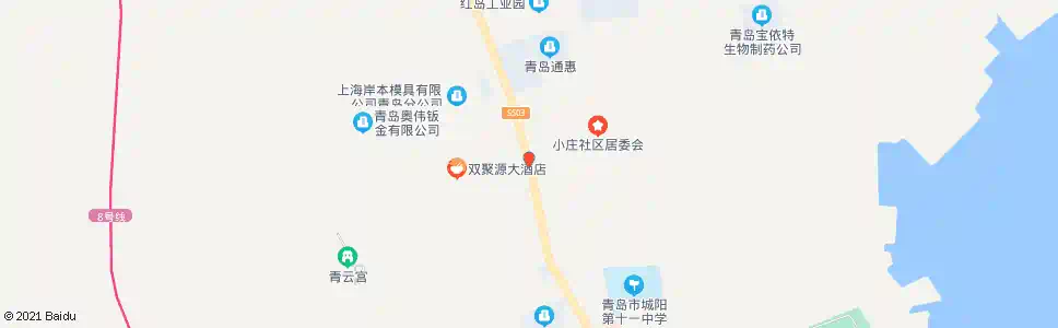 青岛高家_公交站地图_青岛公交_妙搜公交查询2025