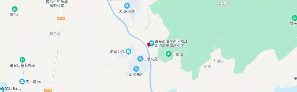 青岛北高家庄东_公交站地图_青岛公交_妙搜公交查询2025