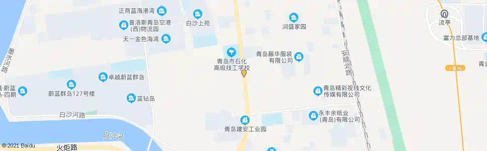 青岛李家女姑西_公交站地图_青岛公交_妙搜公交查询2025