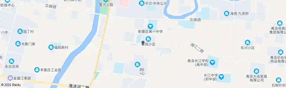 青岛城南小学_公交站地图_青岛公交_妙搜公交查询2025