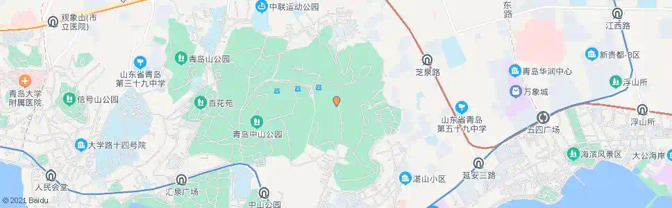青岛植物园_公交站地图_青岛公交_妙搜公交查询2025
