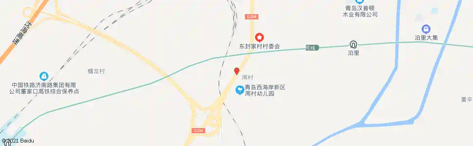 青岛周村站_公交站地图_青岛公交_妙搜公交查询2025