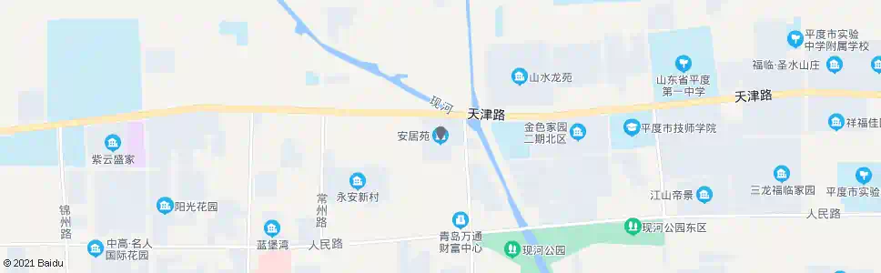 青岛安居苑小区_公交站地图_青岛公交_妙搜公交查询2025