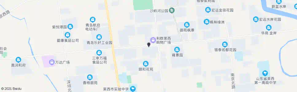 青岛利群北村超市_公交站地图_青岛公交_妙搜公交查询2025