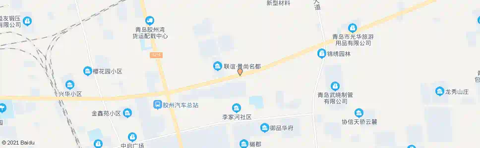 青岛昌新小学_公交站地图_青岛公交_妙搜公交查询2025