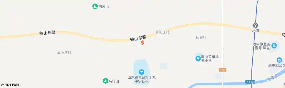 青岛十九中_公交站地图_青岛公交_妙搜公交查询2025