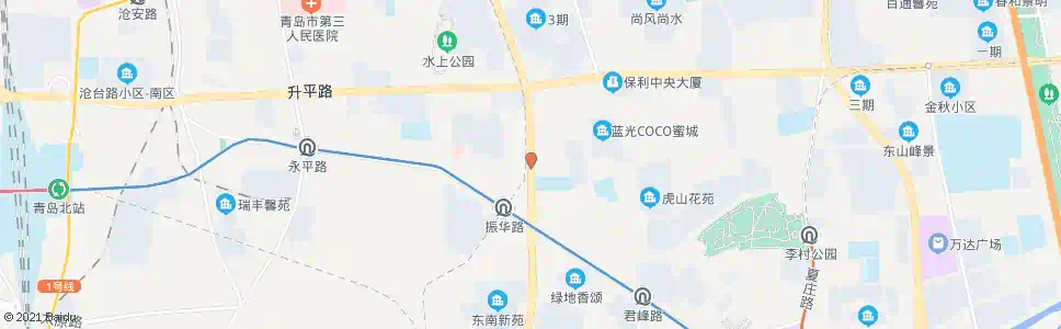 青岛大村庄_公交站地图_青岛公交_妙搜公交查询2025