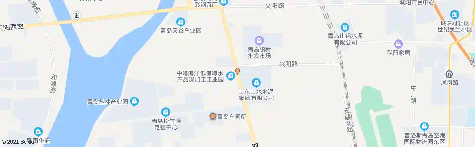 青岛兴阳路西站_公交站地图_青岛公交_妙搜公交查询2025