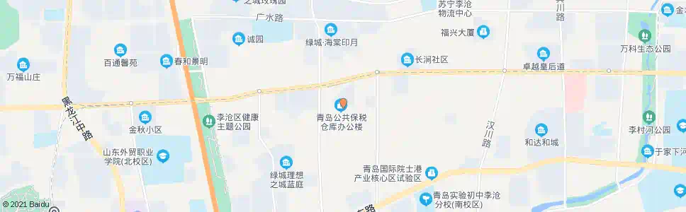 青岛保税仓库_公交站地图_青岛公交_妙搜公交查询2025