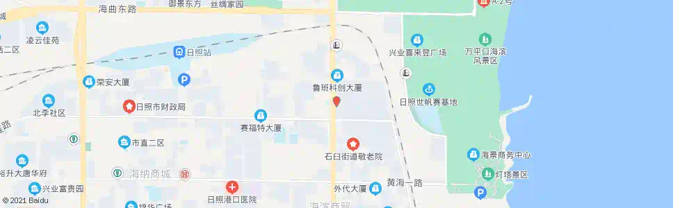 日照怡然酒店_公交站地图_日照公交_妙搜公交查询2025