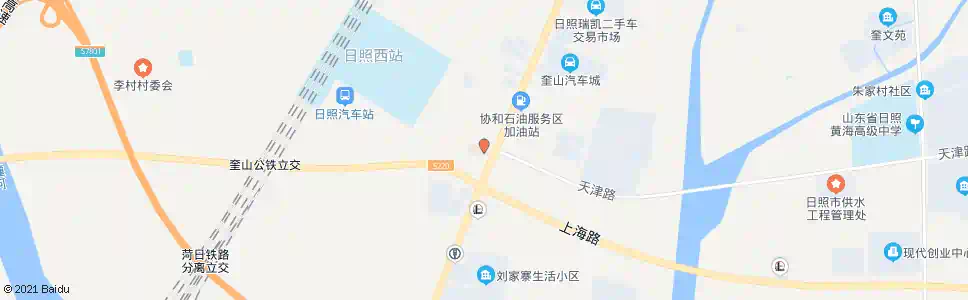 日照东港中医骨伤研究所_公交站地图_日照公交_妙搜公交查询2025