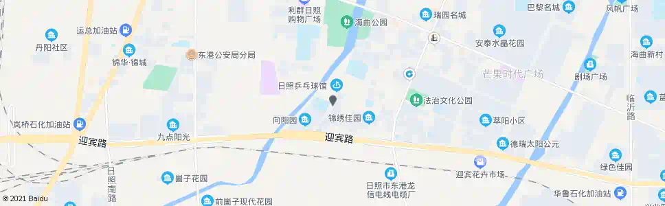 日照向阳路_公交站地图_日照公交_妙搜公交查询2025