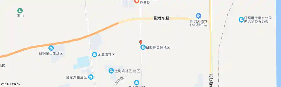 日照港建工业园_公交站地图_日照公交_妙搜公交查询2025