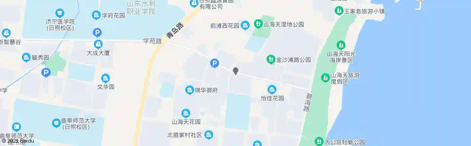 日照太公二路_公交站地图_日照公交_妙搜公交查询2025